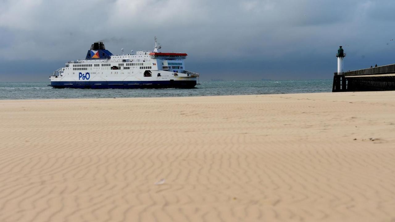 Studio Plage, Vue Mer Et Dragon, Garage Pour Moto Calais Dış mekan fotoğraf